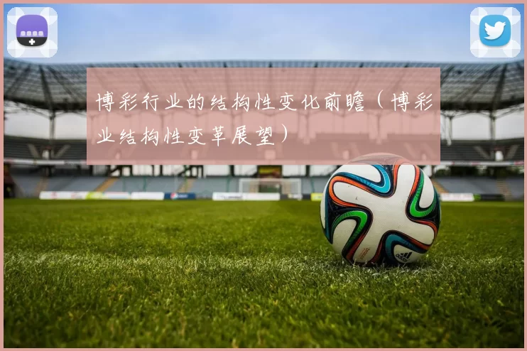 博彩行业的结构性变化前瞻（博彩业结构性变革展望）